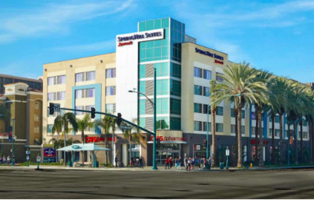 Springhill Suites By Marriott At Anaheim Resort Area/Convention Center Exterior photo